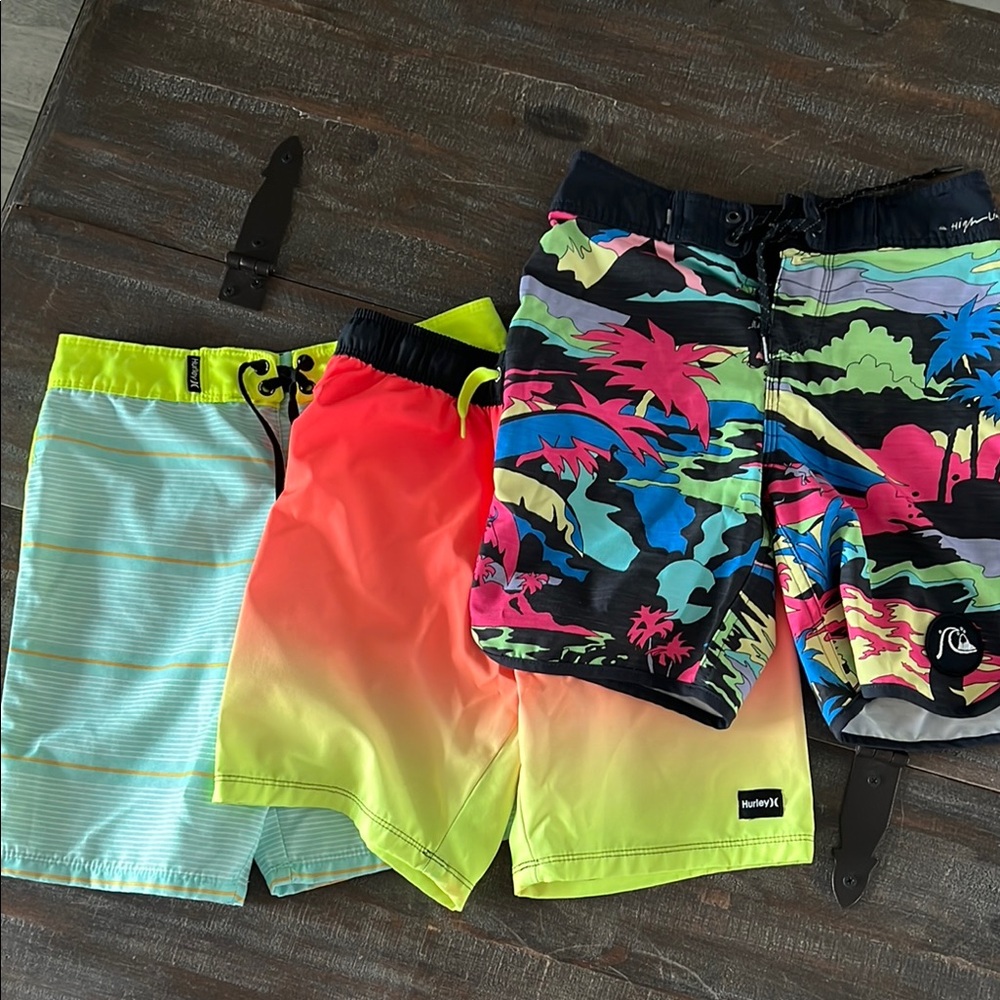 Hurley Gradient Swim Shorts Vibrant Quick-Dry Bottoms